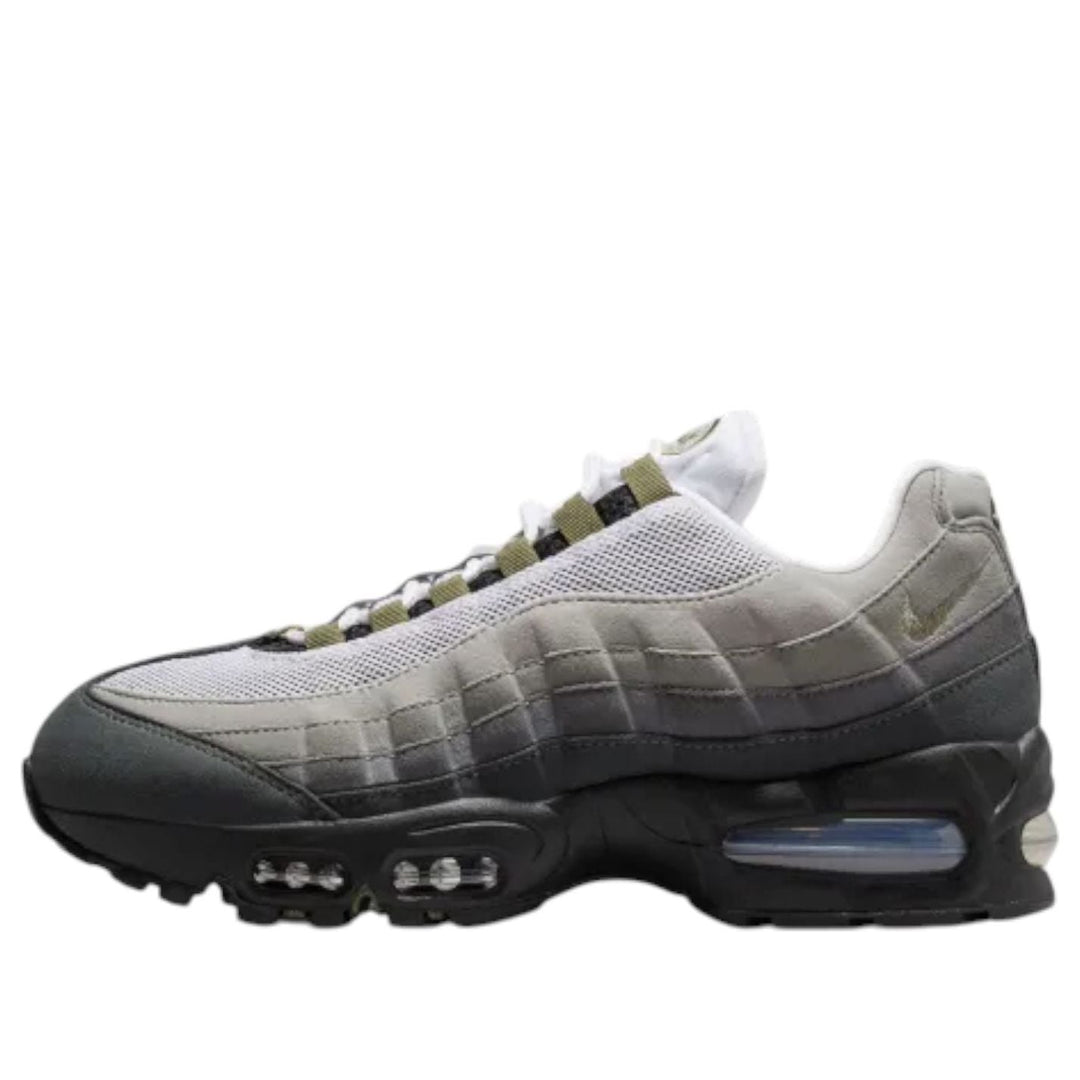 NIKE AIR MAX 95 OG BIG BUBBLE BLACK MEDIUM OLIVE (WOMEN&