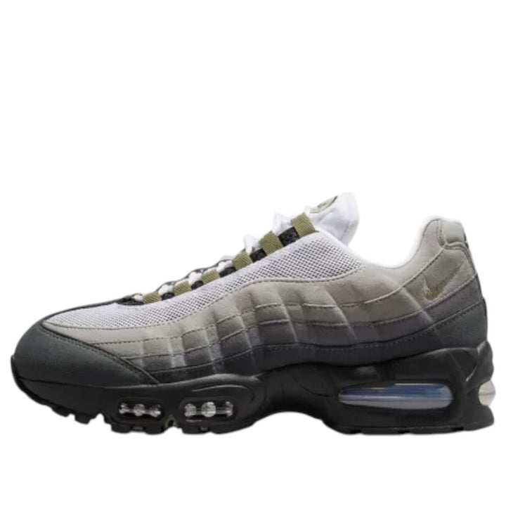 NIKE AIR MAX 95 OG BIG BUBBLE BLACK MEDIUM OLIVE (WOMEN&