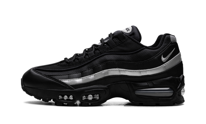 NIKE AIR MAX 95 OG BIG BUBBLE BLACK WHITE METALLIC SILVER