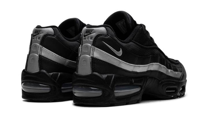 NIKE AIR MAX 95 OG BIG BUBBLE BLACK WHITE METALLIC SILVER