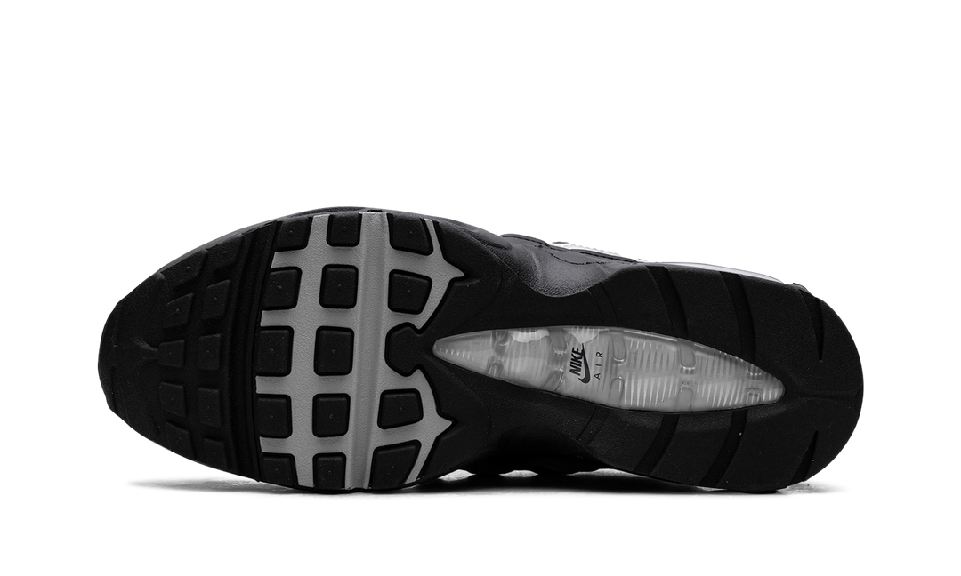 NIKE AIR MAX 95 OG BIG BUBBLE BLACK WHITE METALLIC SILVER