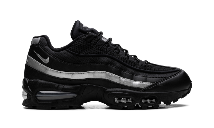 NIKE AIR MAX 95 OG BIG BUBBLE BLACK WHITE METALLIC SILVER