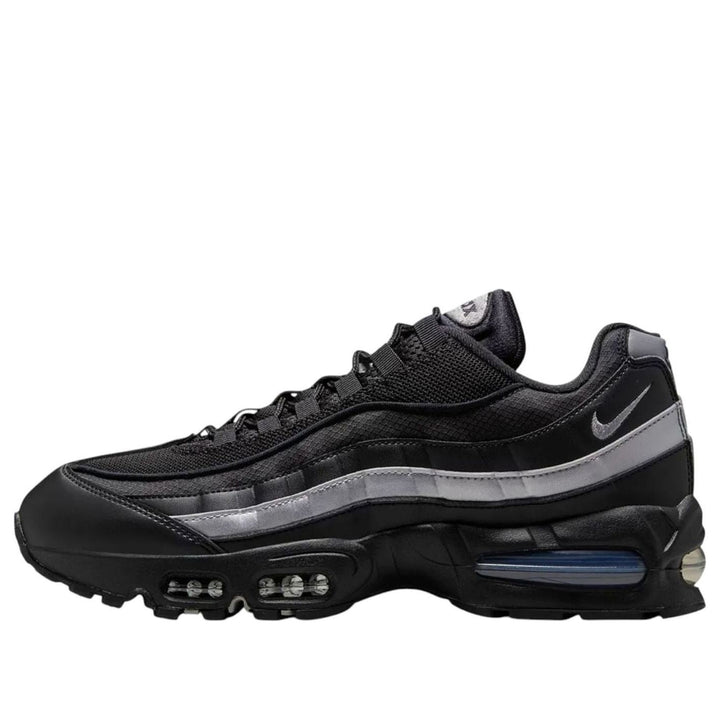 NIKE AIR MAX 95 OG BIG BUBBLE BLACK WHITE METALLIC SILVER