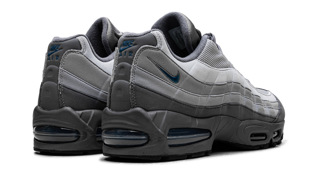 NIKE AIR MAX 95 OG BIG BUBBLE SMOKE GREY GREEN ABYSS