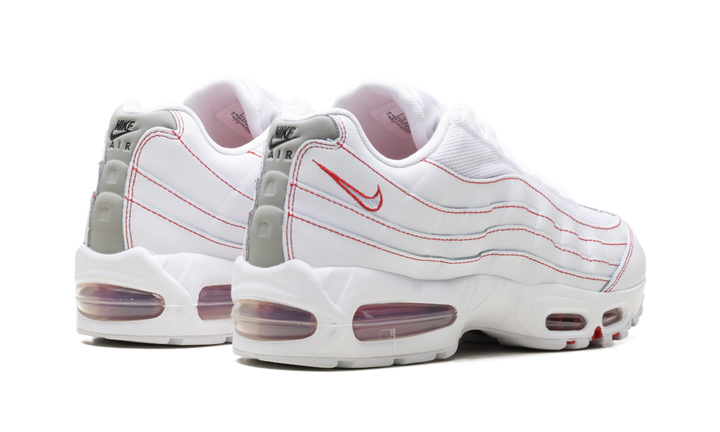 NIKE AIR MAX 95 OG BIG BUBBLE WHITE UNIVERSITY RED