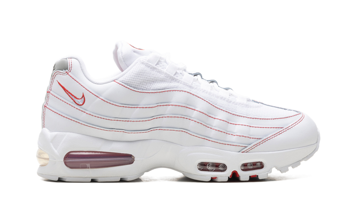 NIKE AIR MAX 95 OG BIG BUBBLE WHITE UNIVERSITY RED