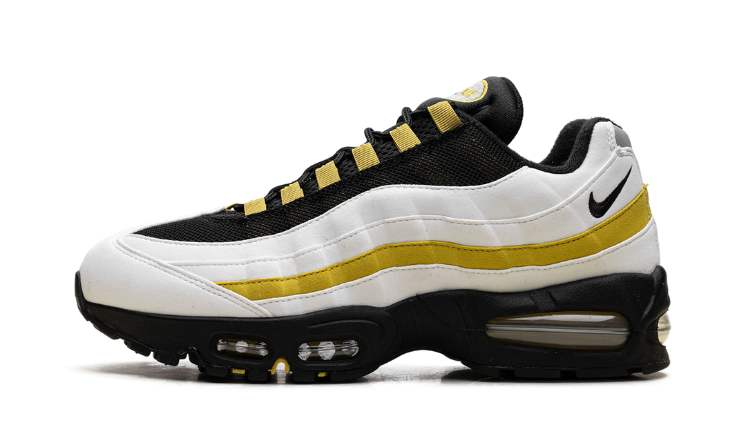NIKE AIR MAX 95 OG WHITE SAFFRON QUARTZ BLACK