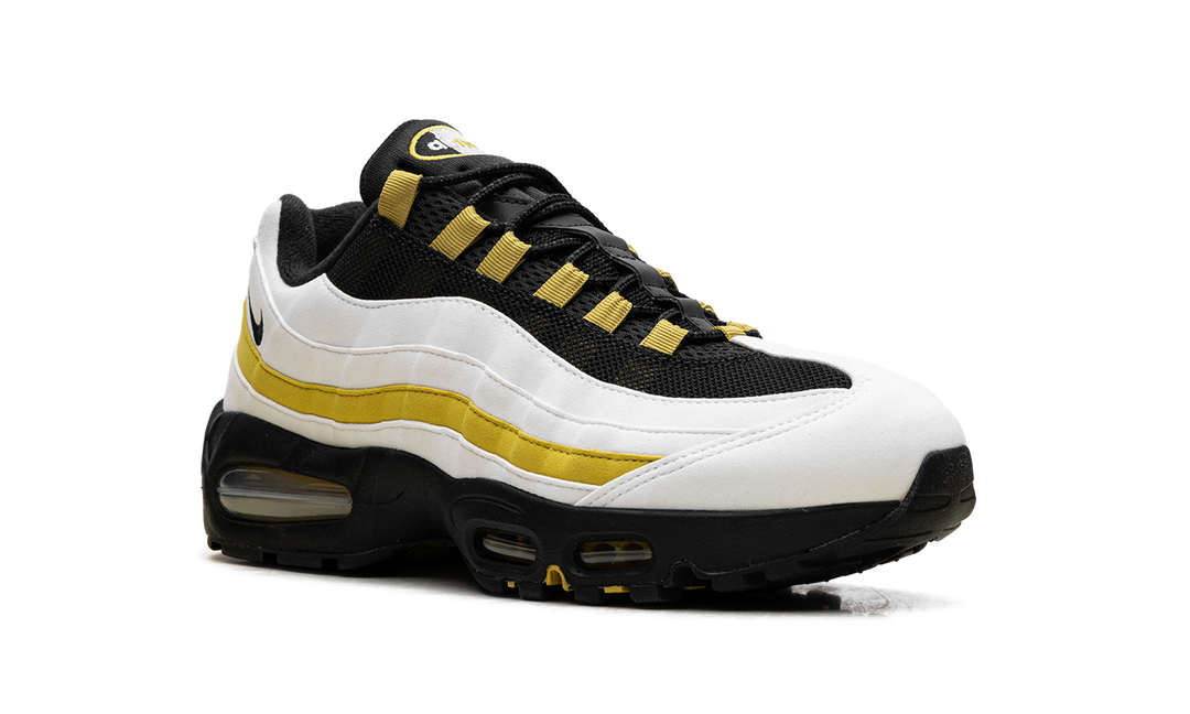 NIKE AIR MAX 95 OG WHITE SAFFRON QUARTZ BLACK
