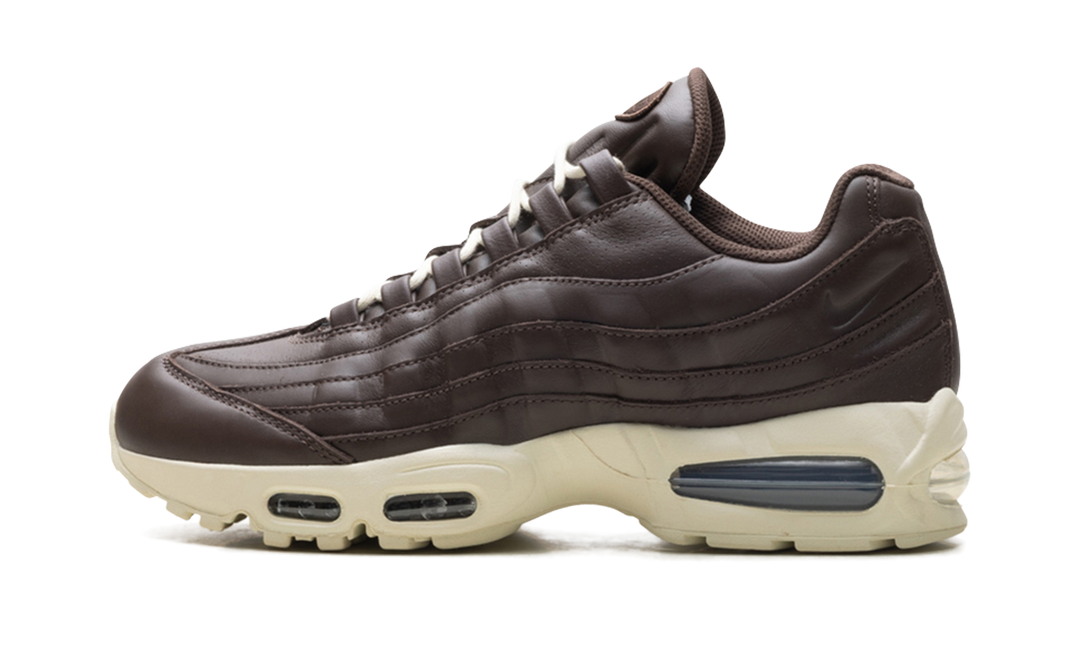NIKE AIR MAX 95 QS BIG BUBBLE BAROQUE BROWN LEATHER