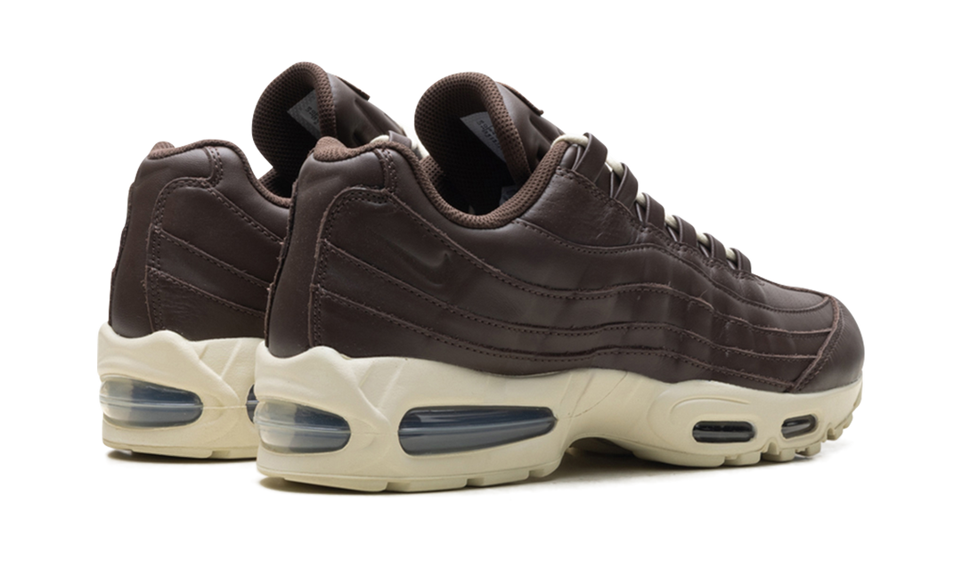 NIKE AIR MAX 95 QS BIG BUBBLE BAROQUE BROWN LEATHER