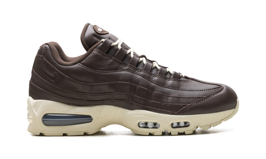 NIKE AIR MAX 95 QS BIG BUBBLE BAROQUE BROWN LEATHER