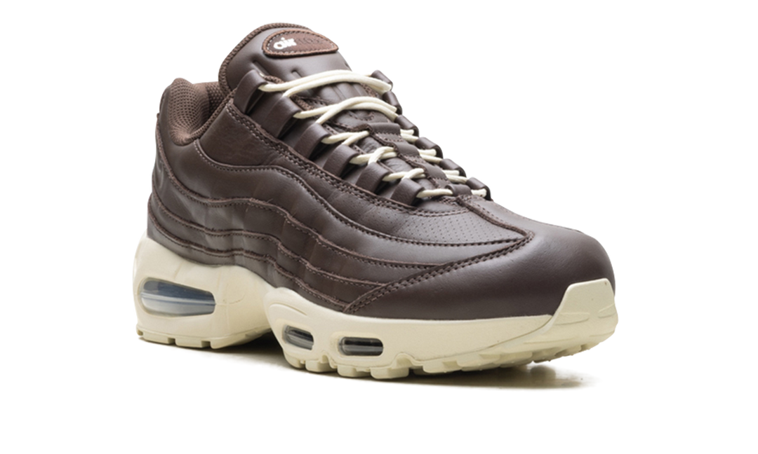 NIKE AIR MAX 95 QS BIG BUBBLE BAROQUE BROWN LEATHER