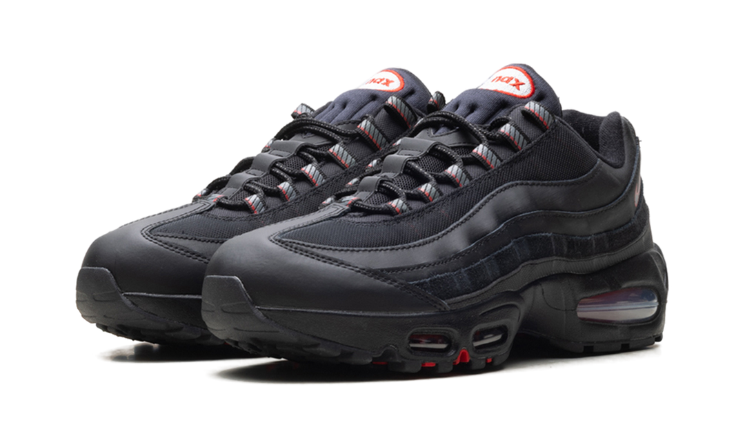 NIKE AIR MAX 95 RACING PACK BLACK UNIVERSITY RED