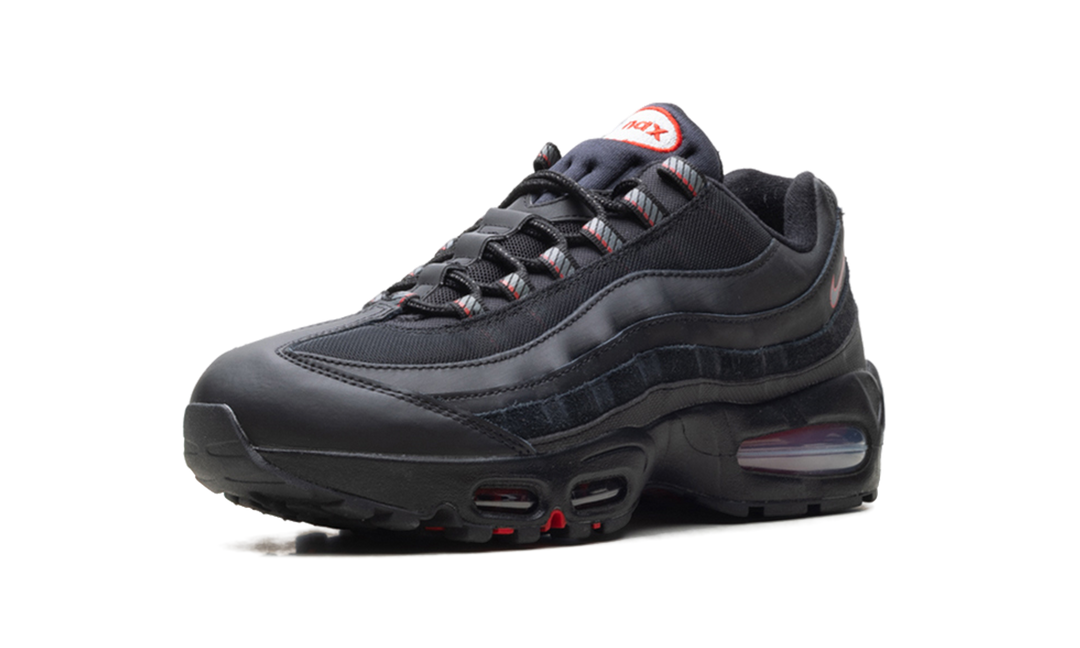 NIKE AIR MAX 95 RACING PACK BLACK UNIVERSITY RED