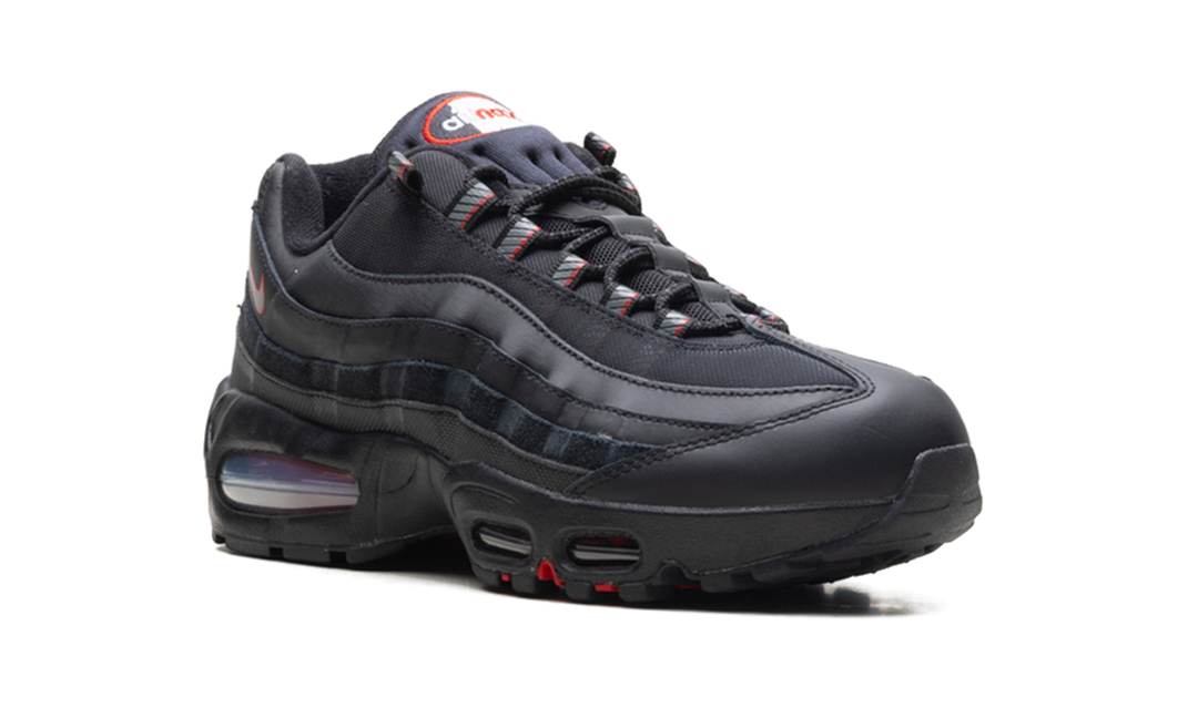 NIKE AIR MAX 95 RACING PACK BLACK UNIVERSITY RED
