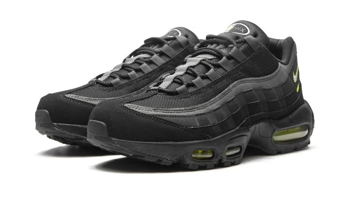 NIKE AIR MAX 95 RETRO LOGO BLACK GREY VOLT