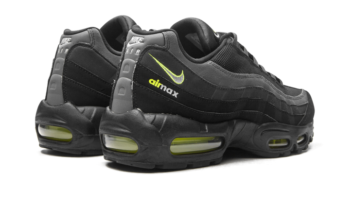 NIKE AIR MAX 95 RETRO LOGO BLACK GREY VOLT