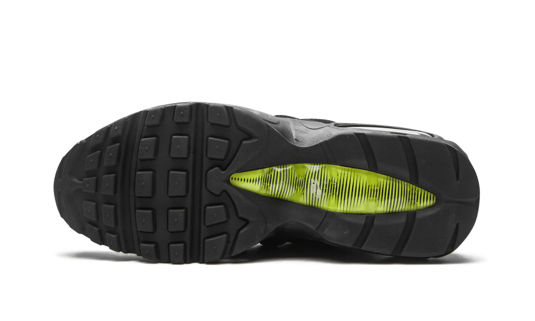 NIKE AIR MAX 95 RETRO LOGO BLACK GREY VOLT