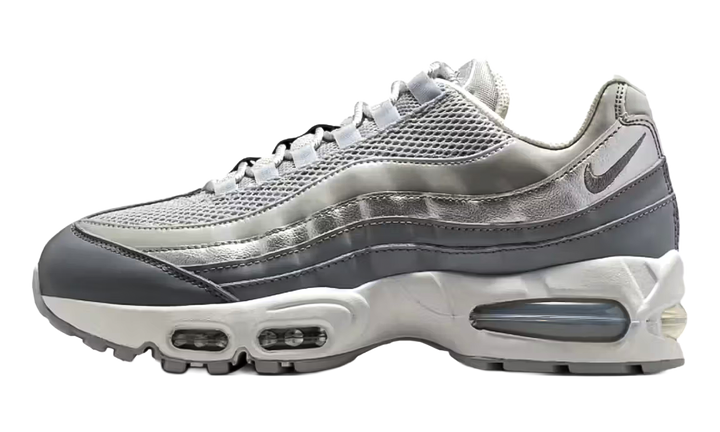 NIKE AIR MAX 95 SE BIG BUBBLE GREY FOG SILVER (WOMEN&