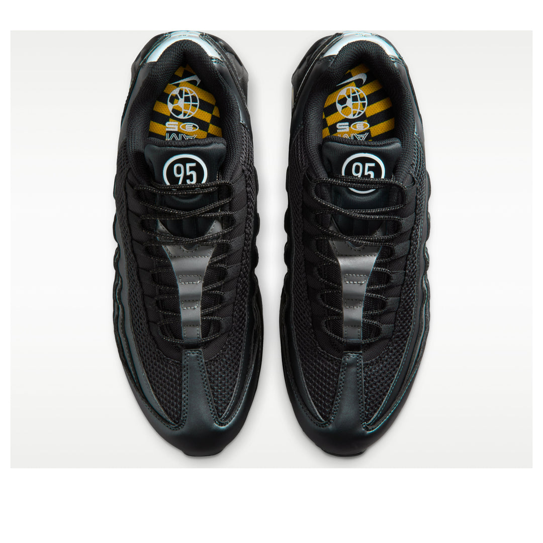 NIKE AIR MAX 95 SE BIG BUBBLE TOTAL 90 BLACK