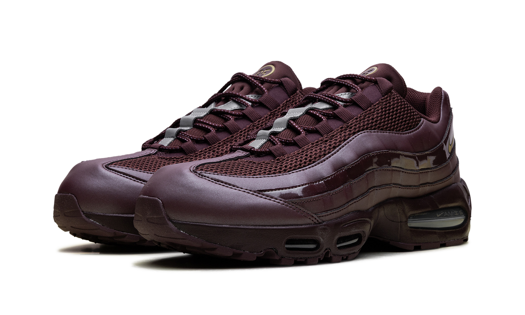 NIKE AIR MAX 95 SE BIG BUBBLE TOTAL 90 BURGUNDY CRUSH