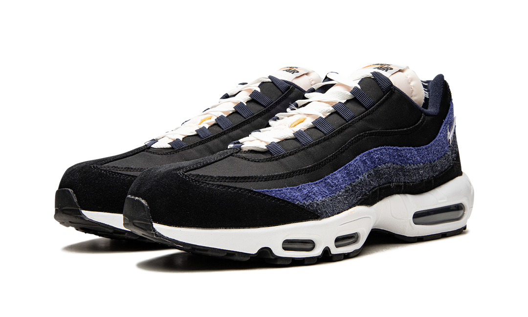 NIKE AIR MAX 95 SE RUNNING CLUB BLACK BLUE