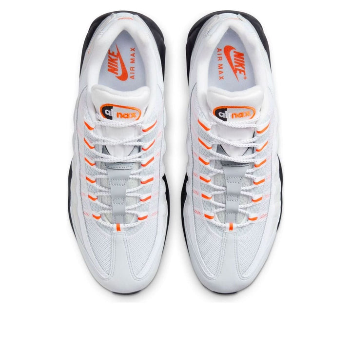 NIKE AIR MAX 95 WOLF GREY SAFETY ORANGE PURE PLATINUM