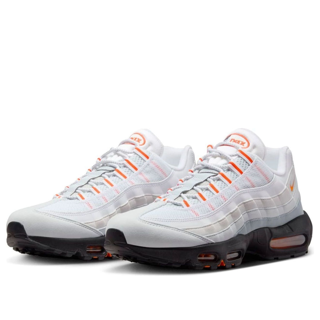 NIKE AIR MAX 95 WOLF GREY SAFETY ORANGE PURE PLATINUM