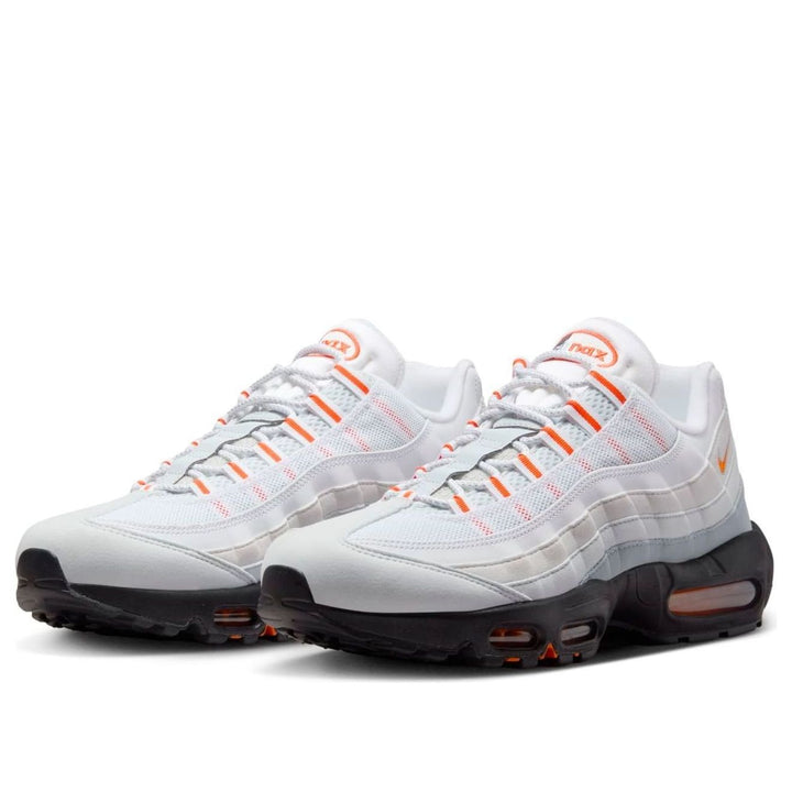NIKE AIR MAX 95 WOLF GREY SAFETY ORANGE PURE PLATINUM