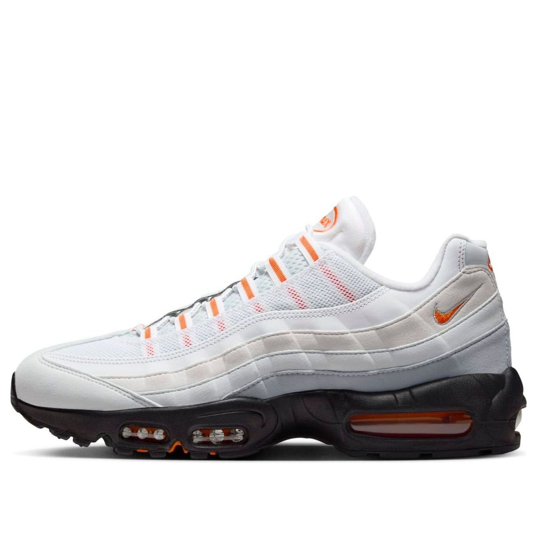 NIKE AIR MAX 95 WOLF GREY SAFETY ORANGE PURE PLATINUM