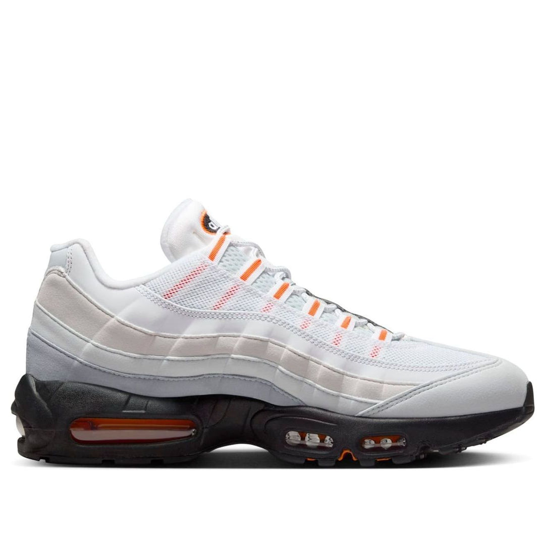 NIKE AIR MAX 95 WOLF GREY SAFETY ORANGE PURE PLATINUM