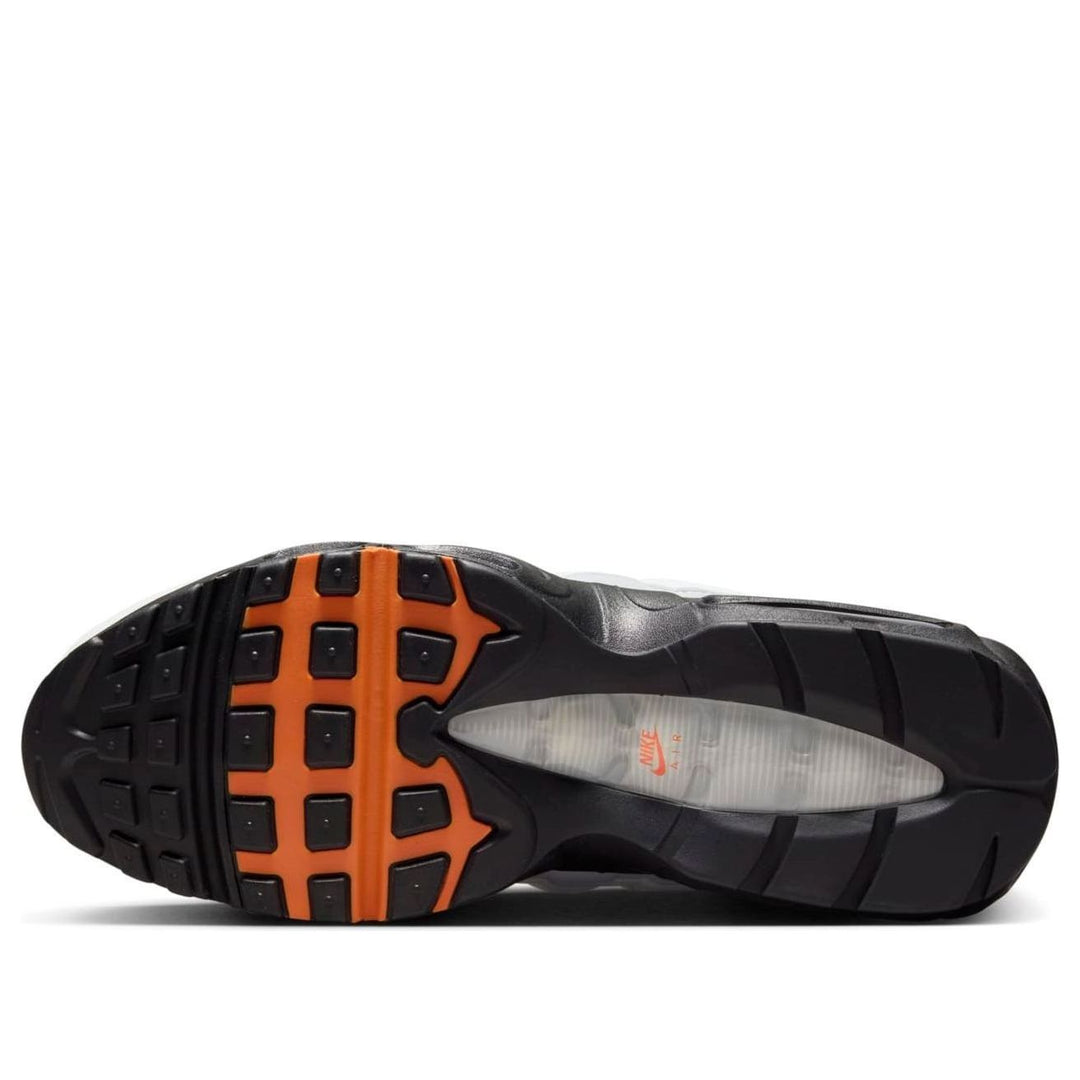 NIKE AIR MAX 95 WOLF GREY SAFETY ORANGE PURE PLATINUM