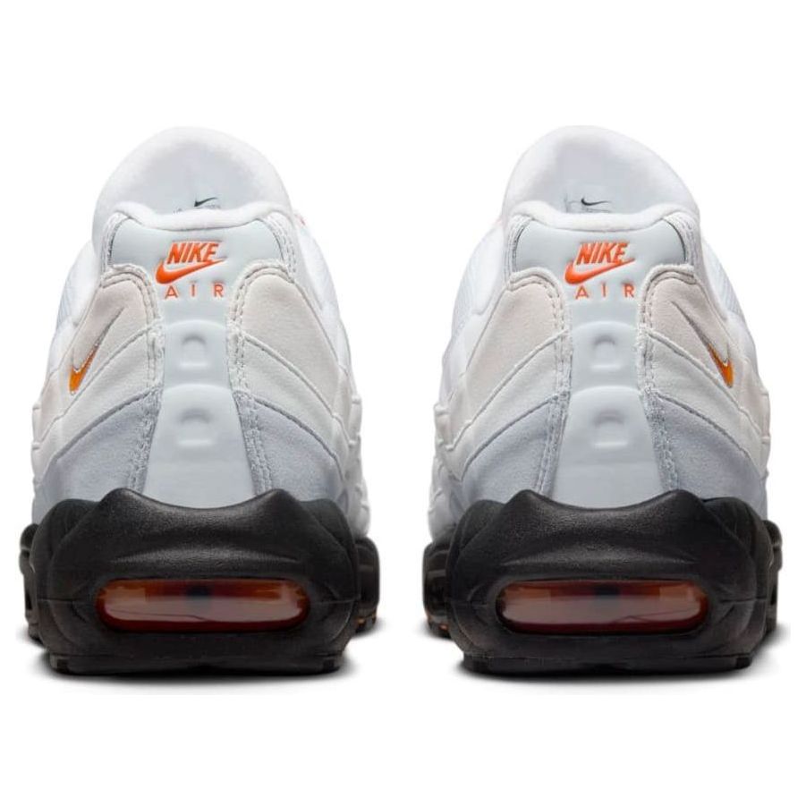 NIKE AIR MAX 95 WOLF GREY SAFETY ORANGE PURE PLATINUM
