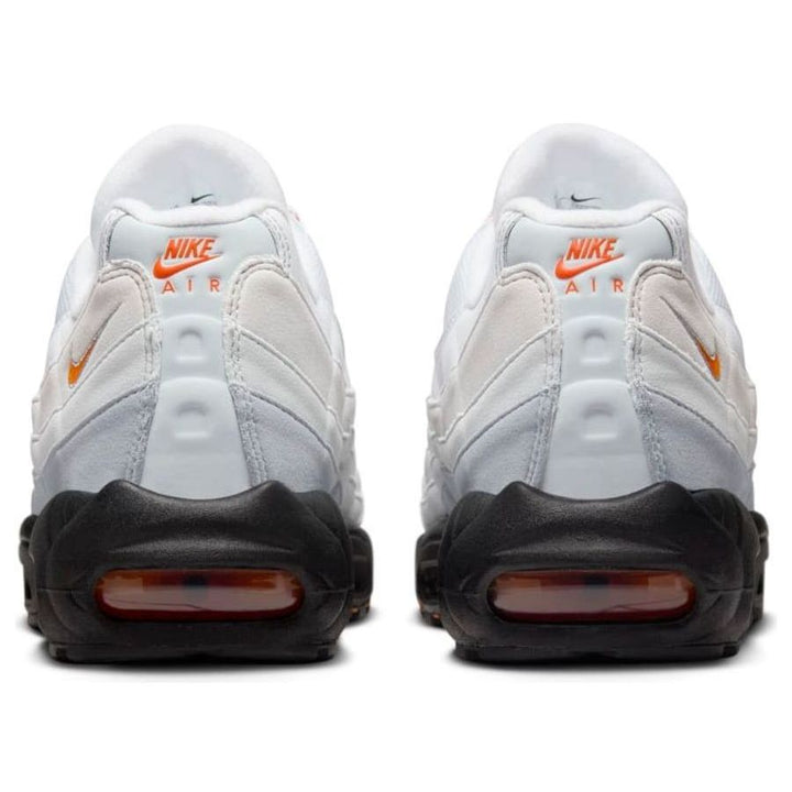 NIKE AIR MAX 95 WOLF GREY SAFETY ORANGE PURE PLATINUM