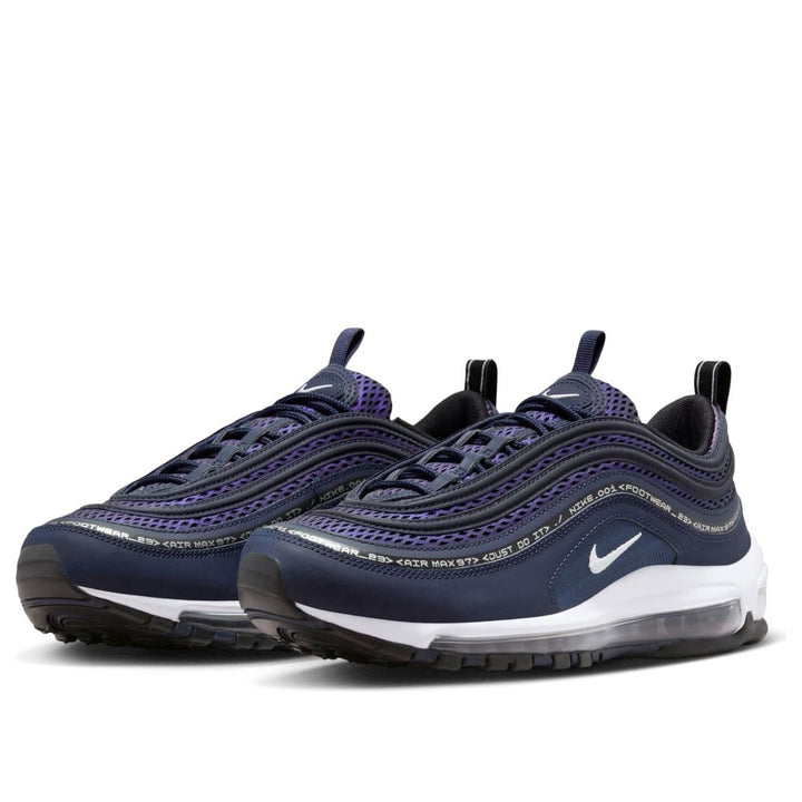 NIKE AIR MAX 97 JUST DO IT PURPLE NAVY