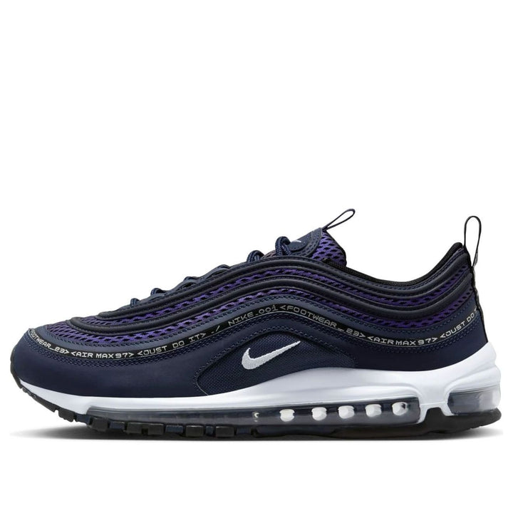 NIKE AIR MAX 97 JUST DO IT PURPLE NAVY