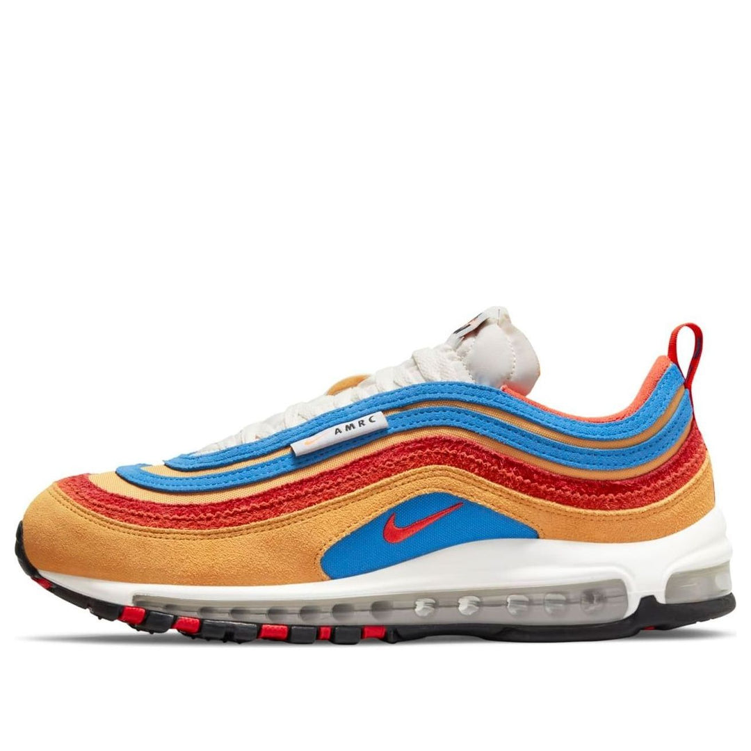NIKE AIR MAX 97 SE RUNNING CLUB POLLEN ORANGE BLUE
