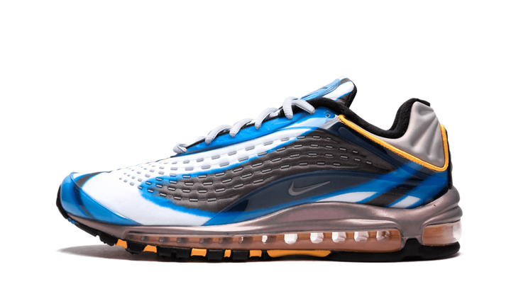 NIKE AIR MAX DELUXE PHOTO BLUE ORANGE PEEL