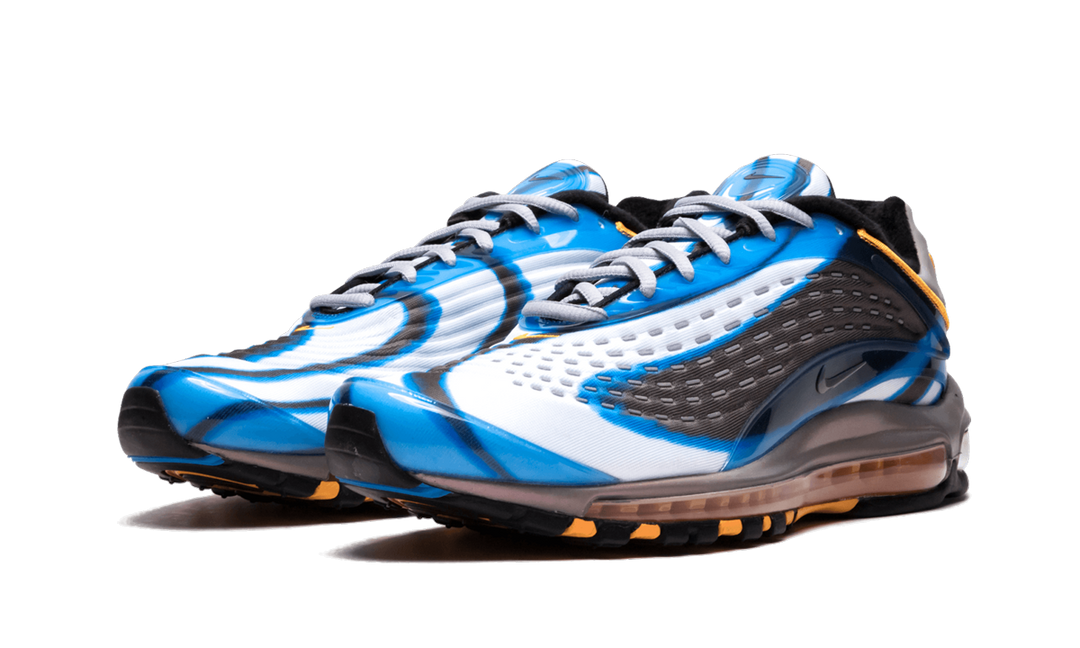NIKE AIR MAX DELUXE PHOTO BLUE ORANGE PEEL