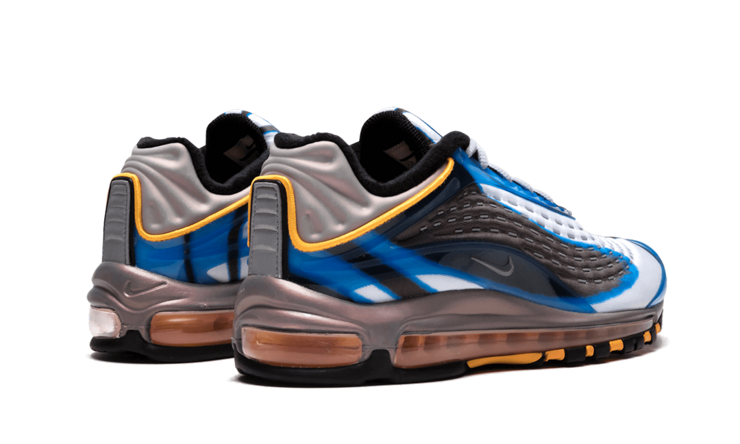 NIKE AIR MAX DELUXE PHOTO BLUE ORANGE PEEL