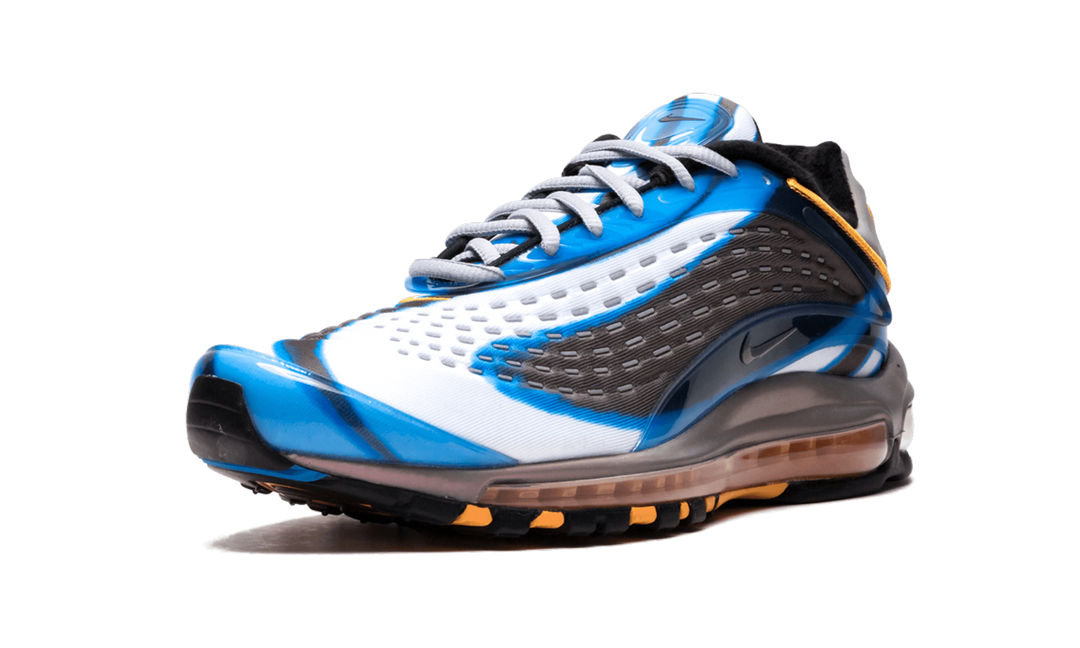 NIKE AIR MAX DELUXE PHOTO BLUE ORANGE PEEL