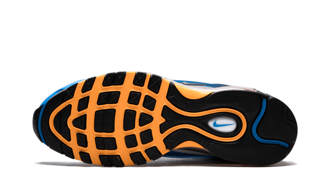 NIKE AIR MAX DELUXE PHOTO BLUE ORANGE PEEL