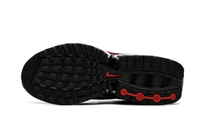 NIKE AIR MAX DN BLACK METALLIC SILVER RED