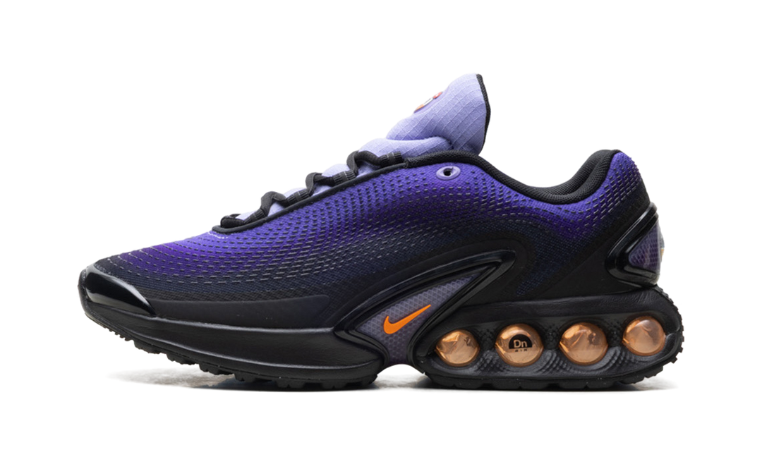 NIKE AIR MAX DN SE MEDIUM VIOLET TOTAL ORANGE — Stock 