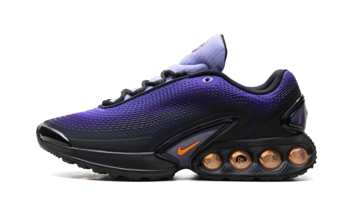 NIKE AIR MAX DN SE MEDIUM VIOLET TOTAL ORANGE — Stock 