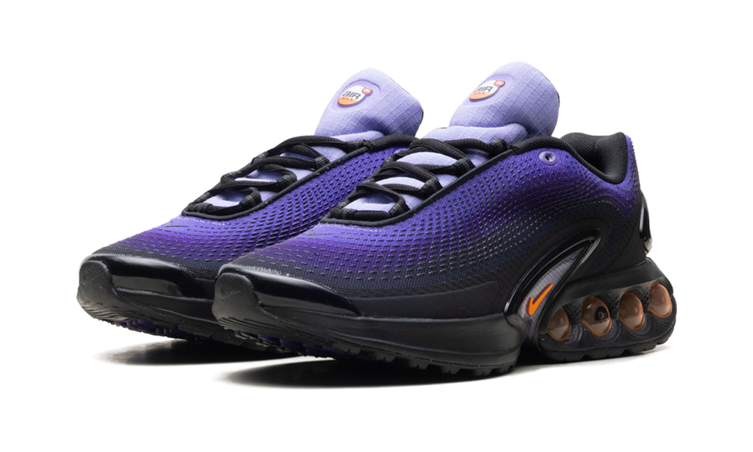 NIKE AIR MAX DN SE MEDIUM VIOLET TOTAL ORANGE — Stock 