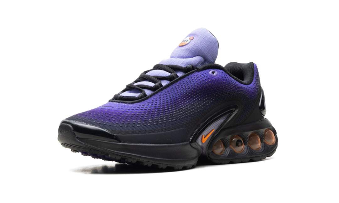 NIKE AIR MAX DN SE MEDIUM VIOLET TOTAL ORANGE — Stock 