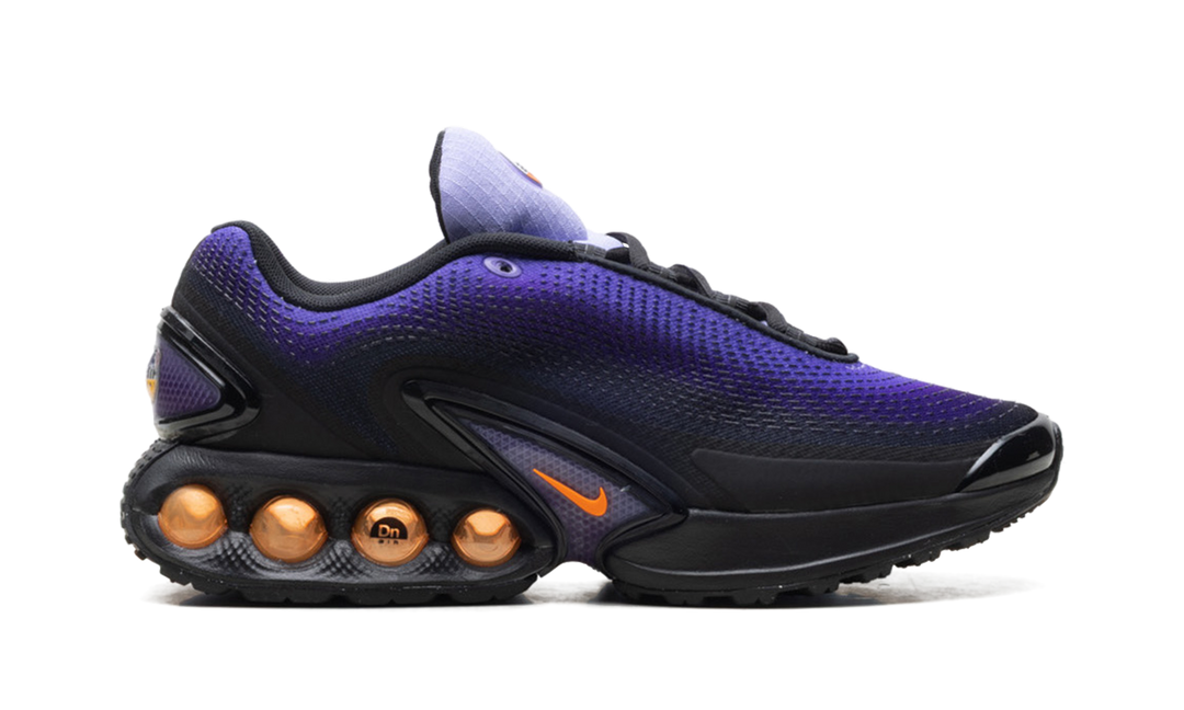 NIKE AIR MAX DN SE MEDIUM VIOLET TOTAL ORANGE — Stock 
