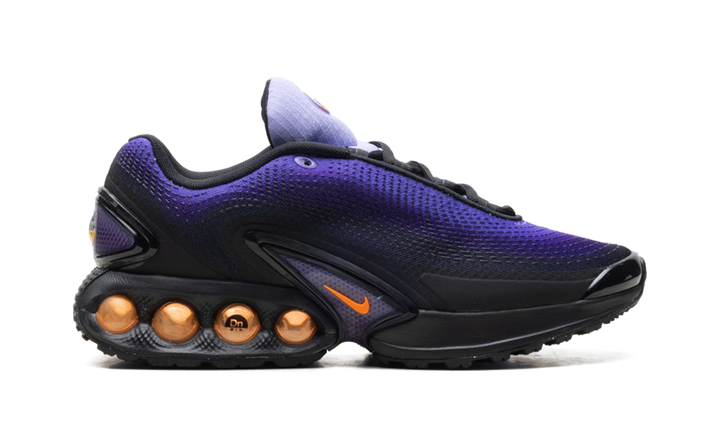 NIKE AIR MAX DN SE MEDIUM VIOLET TOTAL ORANGE — Stock 