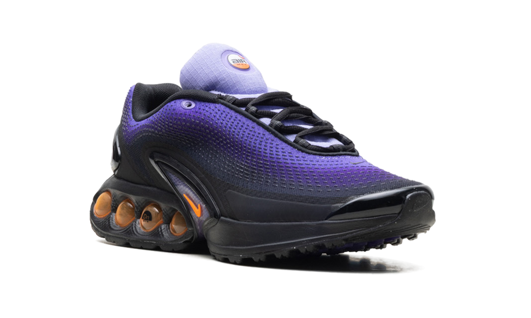 NIKE AIR MAX DN SE MEDIUM VIOLET TOTAL ORANGE — Stock 